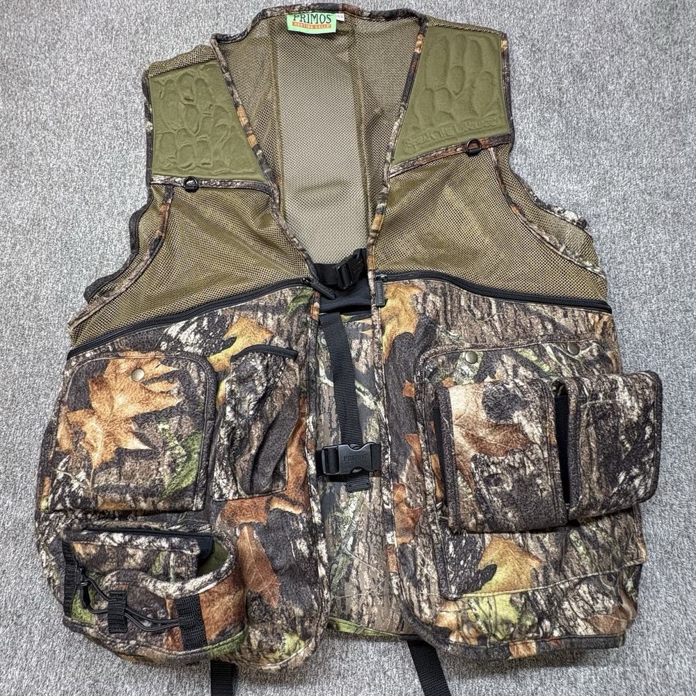 Primos Turkey Vest Speak The Language Realtree APG‎ Seat Pad Game Pouch 2XL/3XL